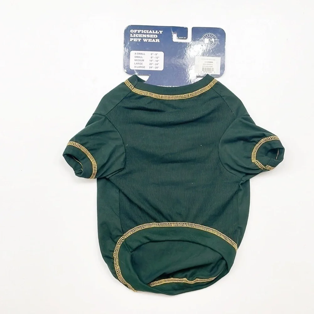 NEW Pets First MLB Oakland A's Athletics Baseball Team Dog Jersey